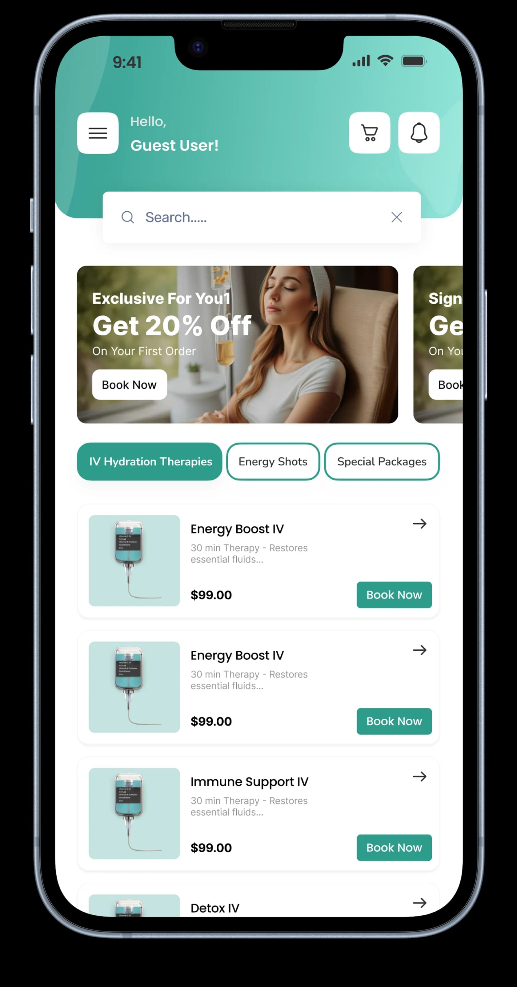 IV Hub Mobile App